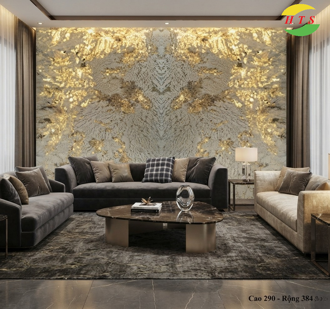 tranh đá đối xứng granite 